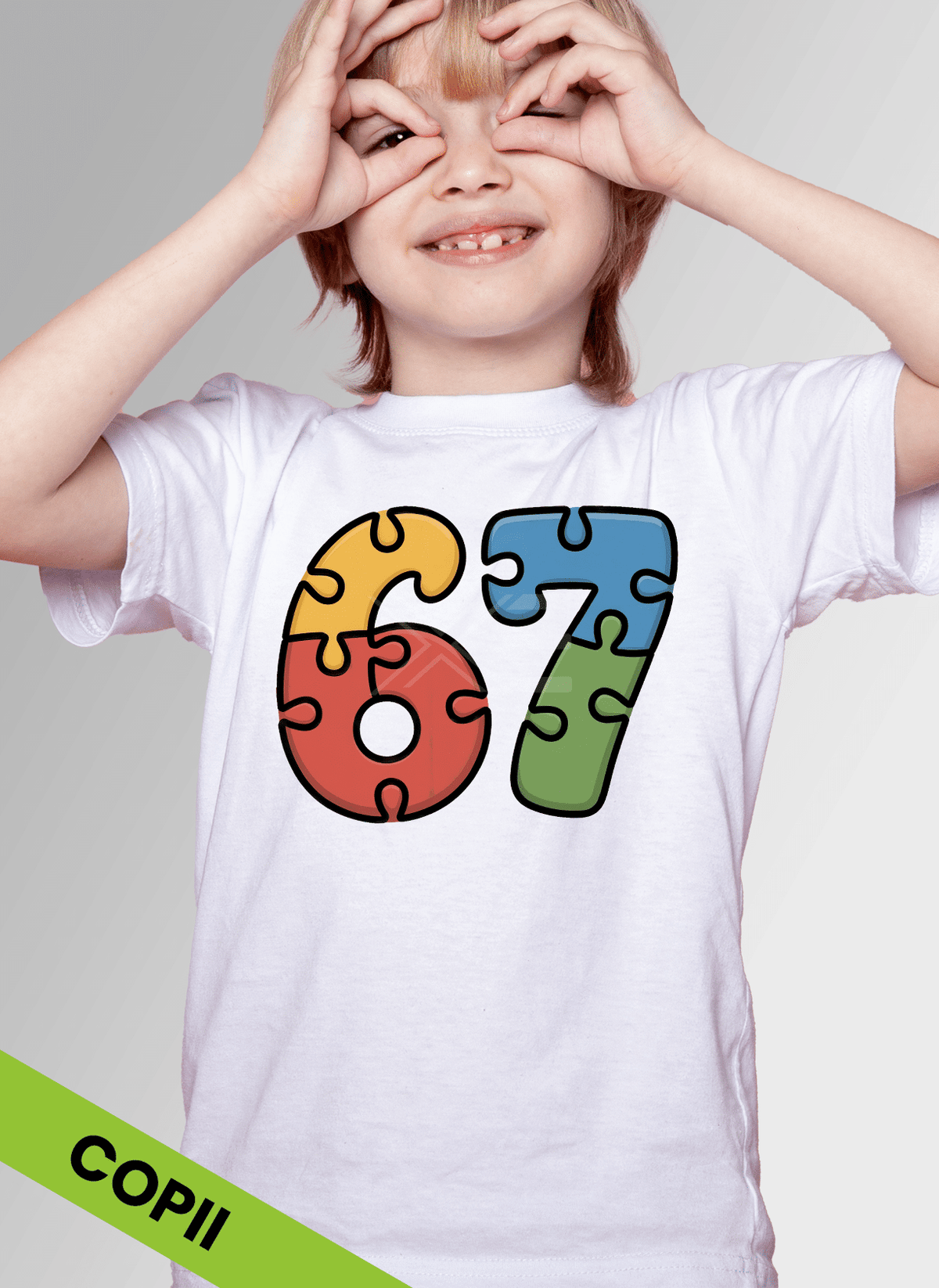 Tricou SIX-SEVEN 67 Puzzle