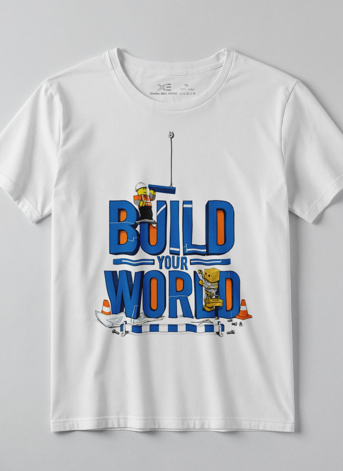 Tricou copii BUILD YOUR WORLD 4-16 ani