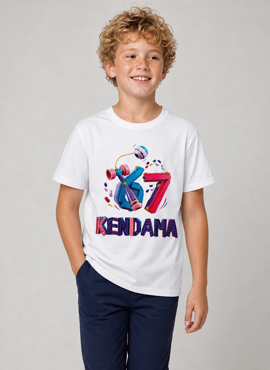 Tricou copii Kendama Six-Seven 4-16 ani