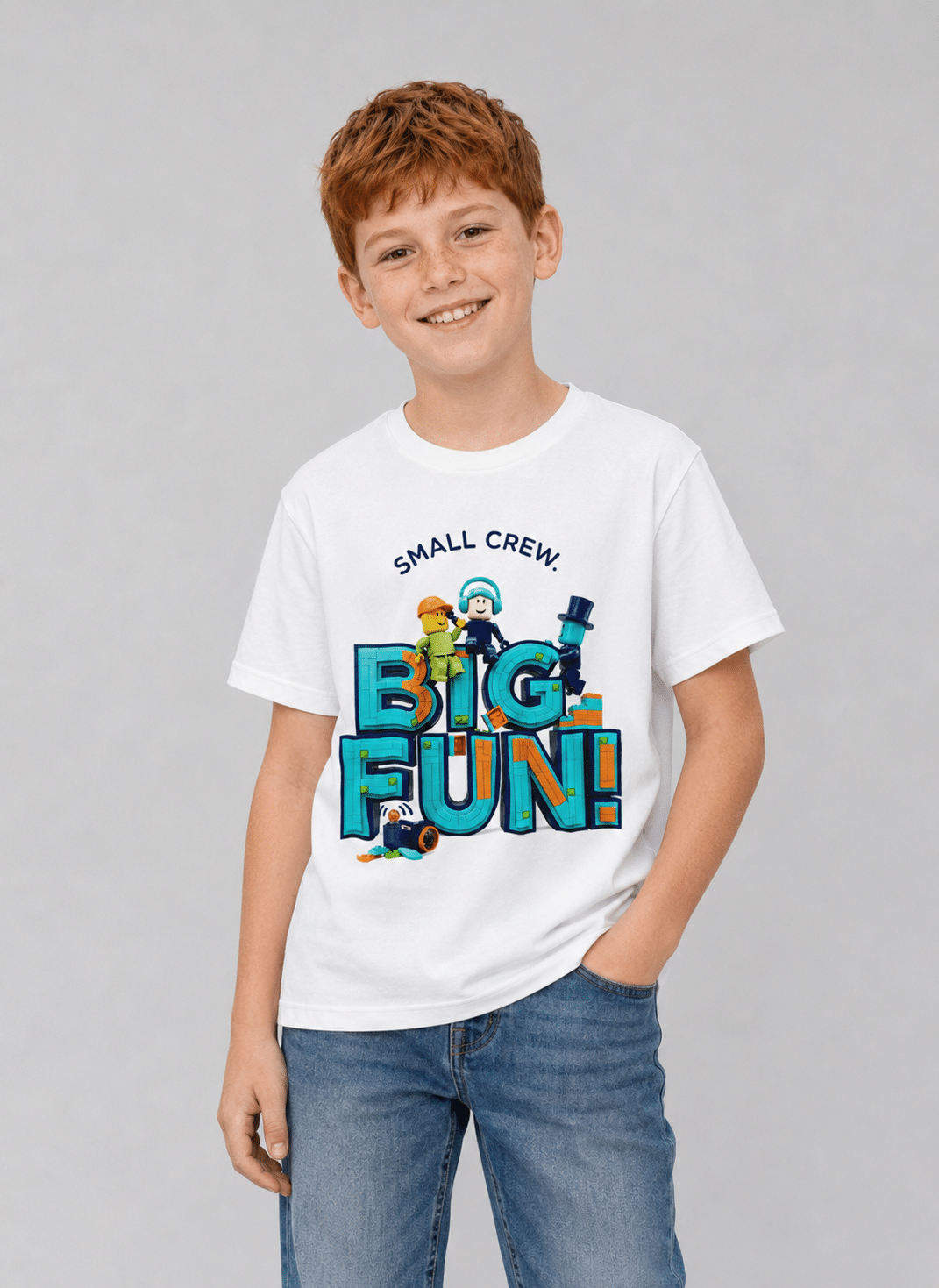 Tricou copii BIG FUN 4-16 ani