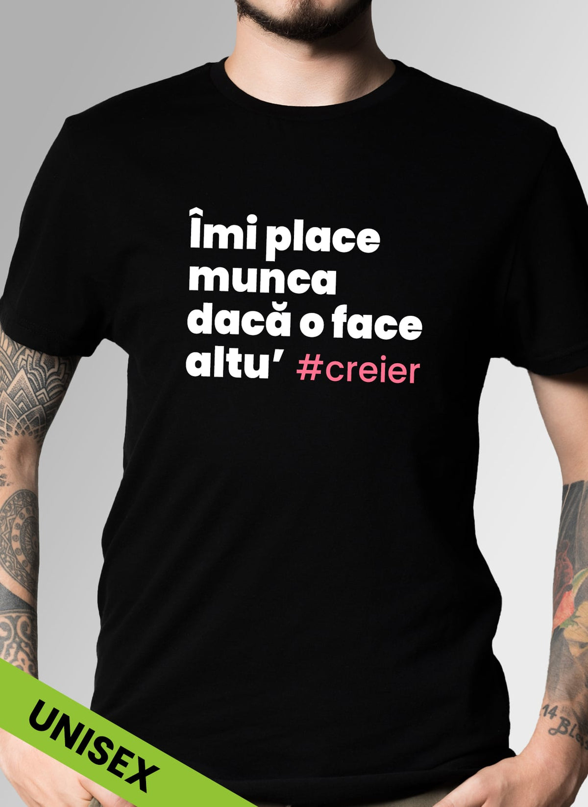 Tricou Îmi place munca