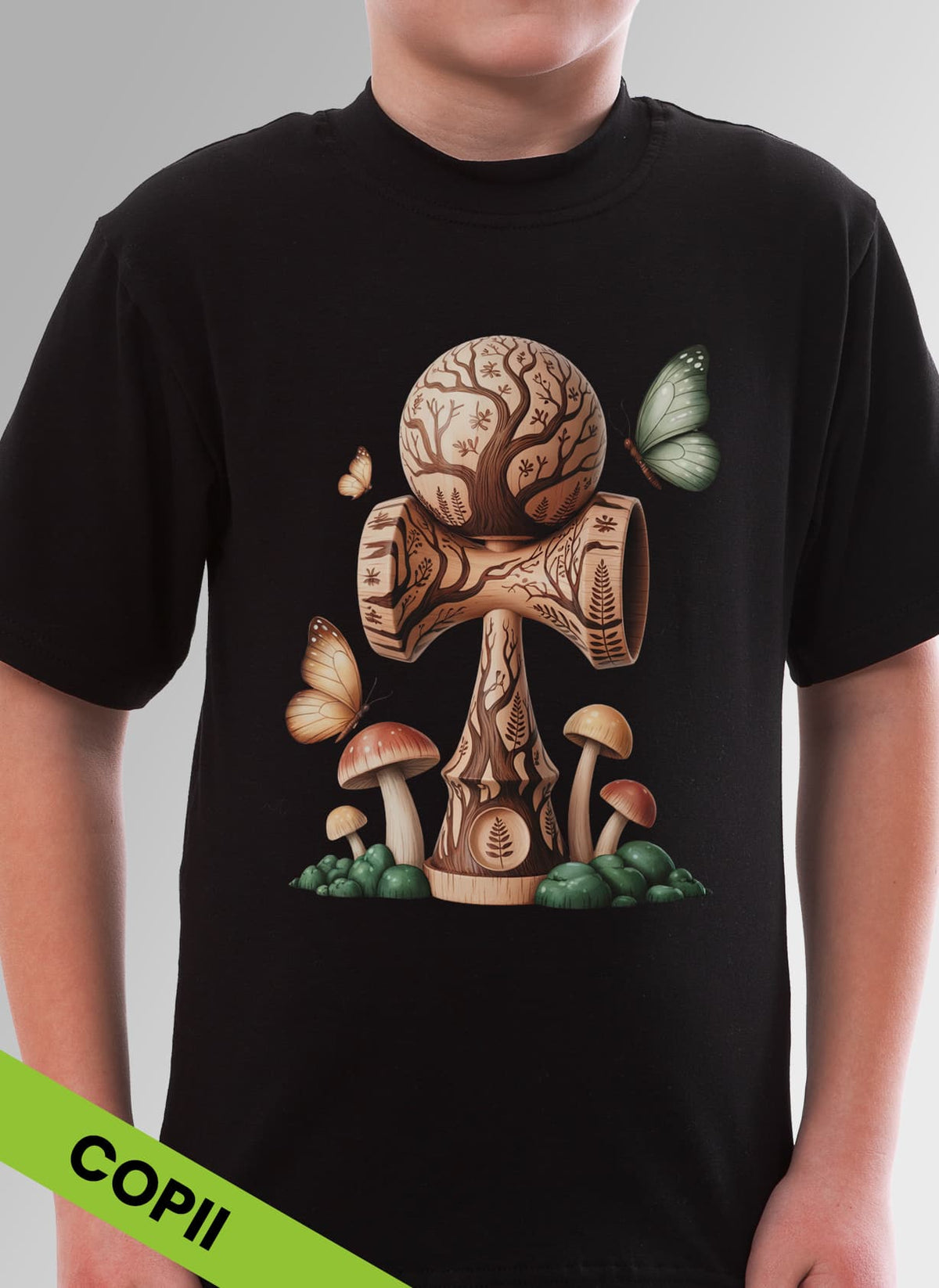Tricou Kendama Fluturaș