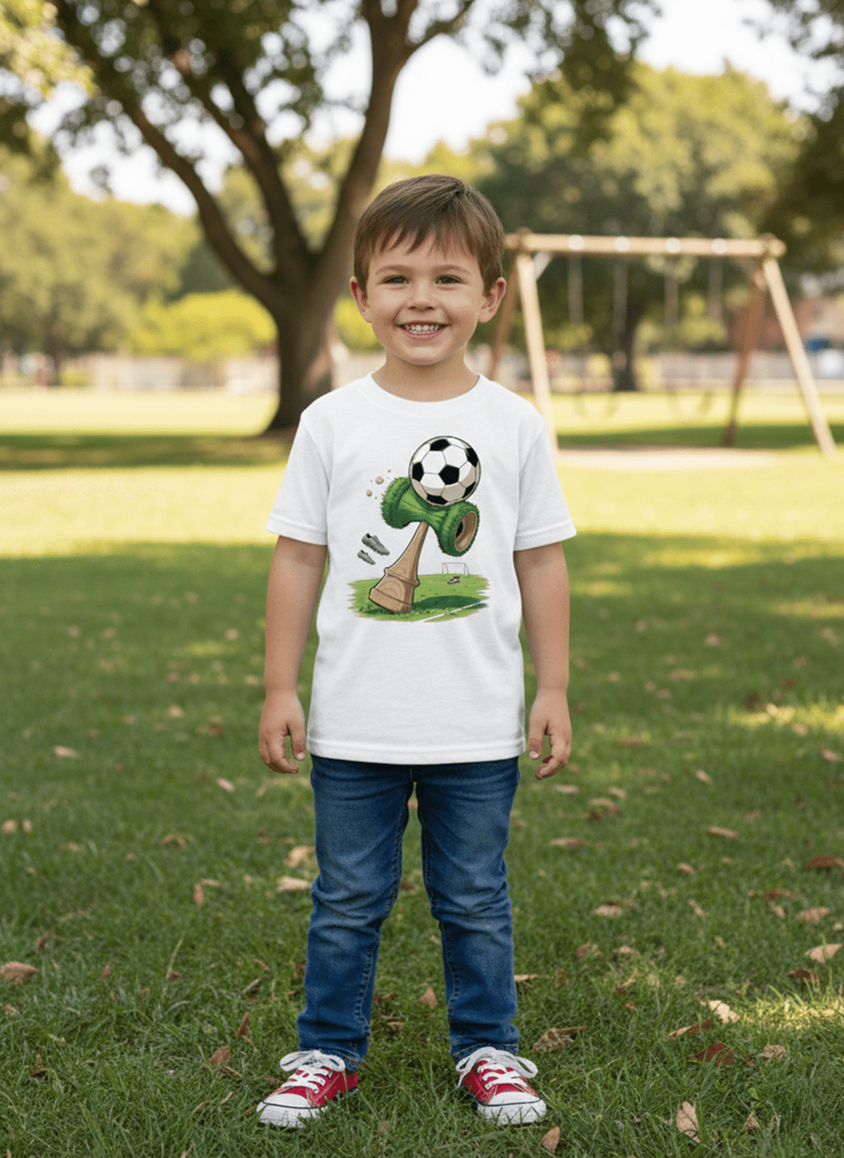 Tricou Kendama Fotbal