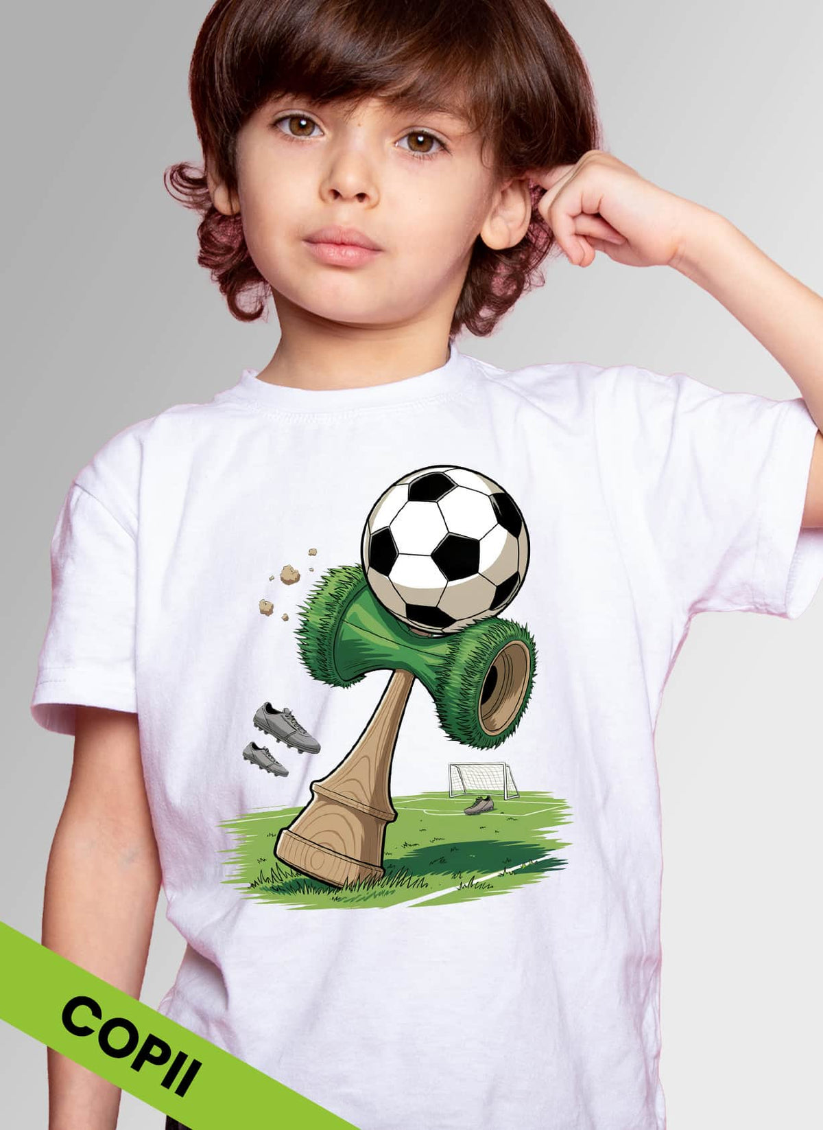 Tricou Kendama Fotbal