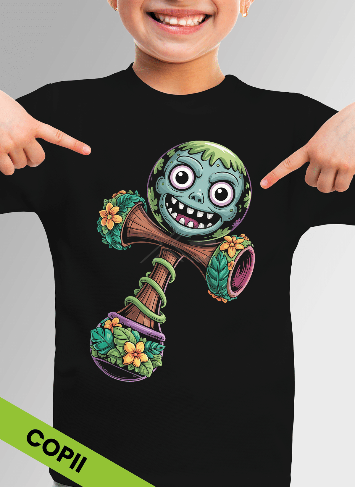 Tricou Kendama pentru curajoși