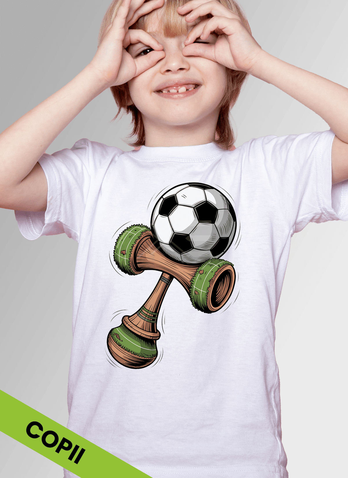 Tricou Kendama Teren de fotbal