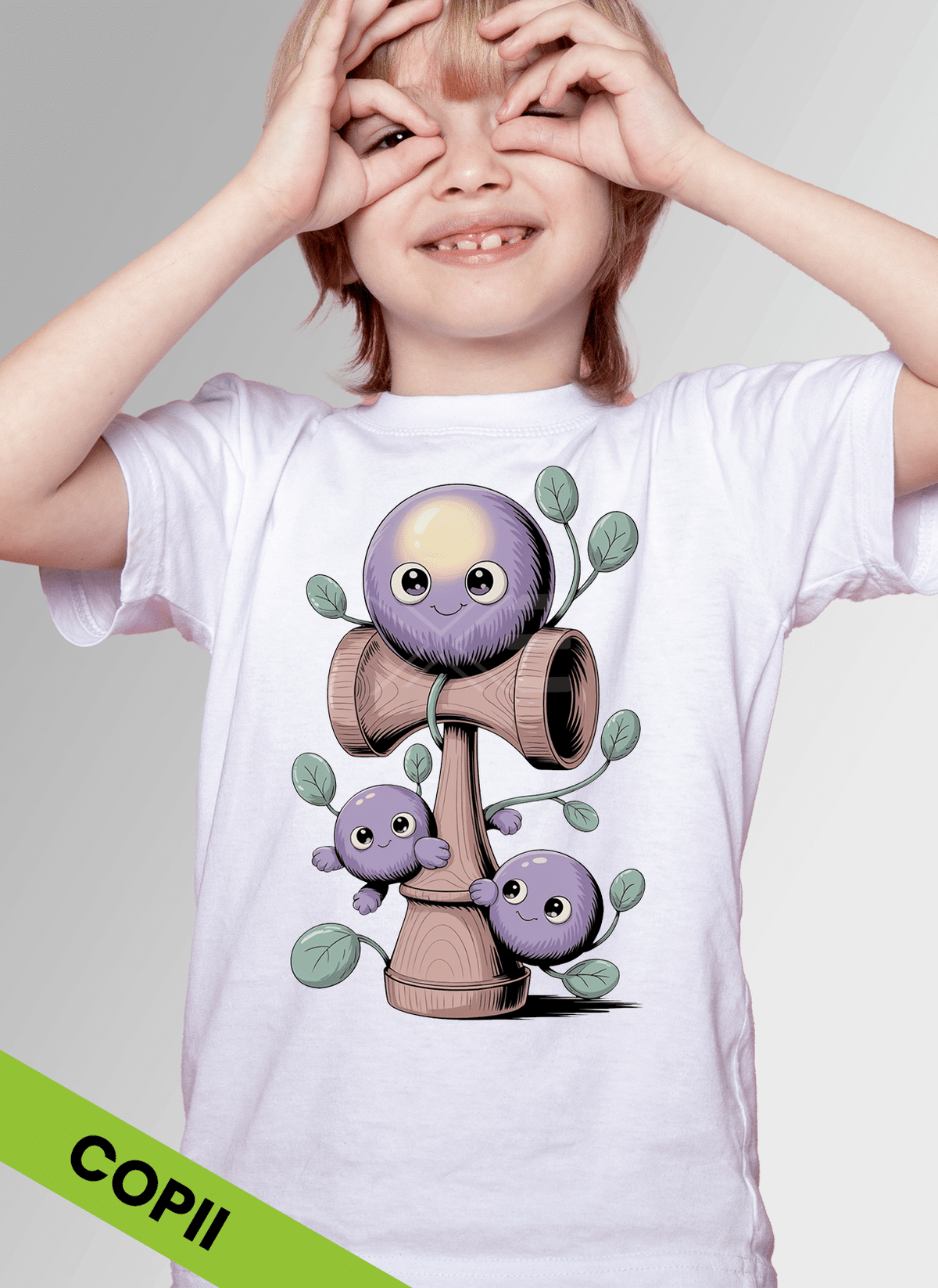 Tricou Kendama Zâmbitoare