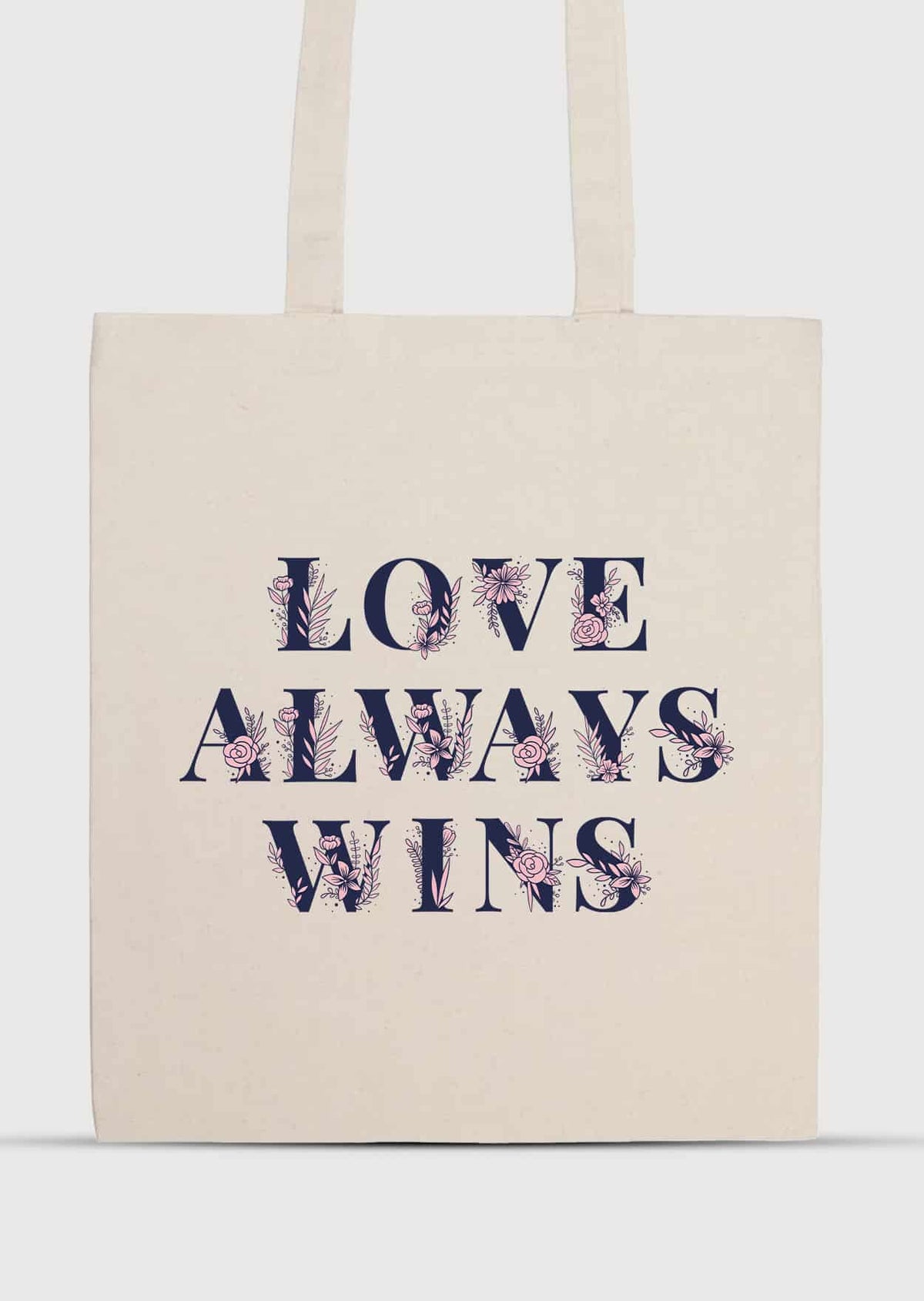 Sacosa LOVE ALWAYS WINS
