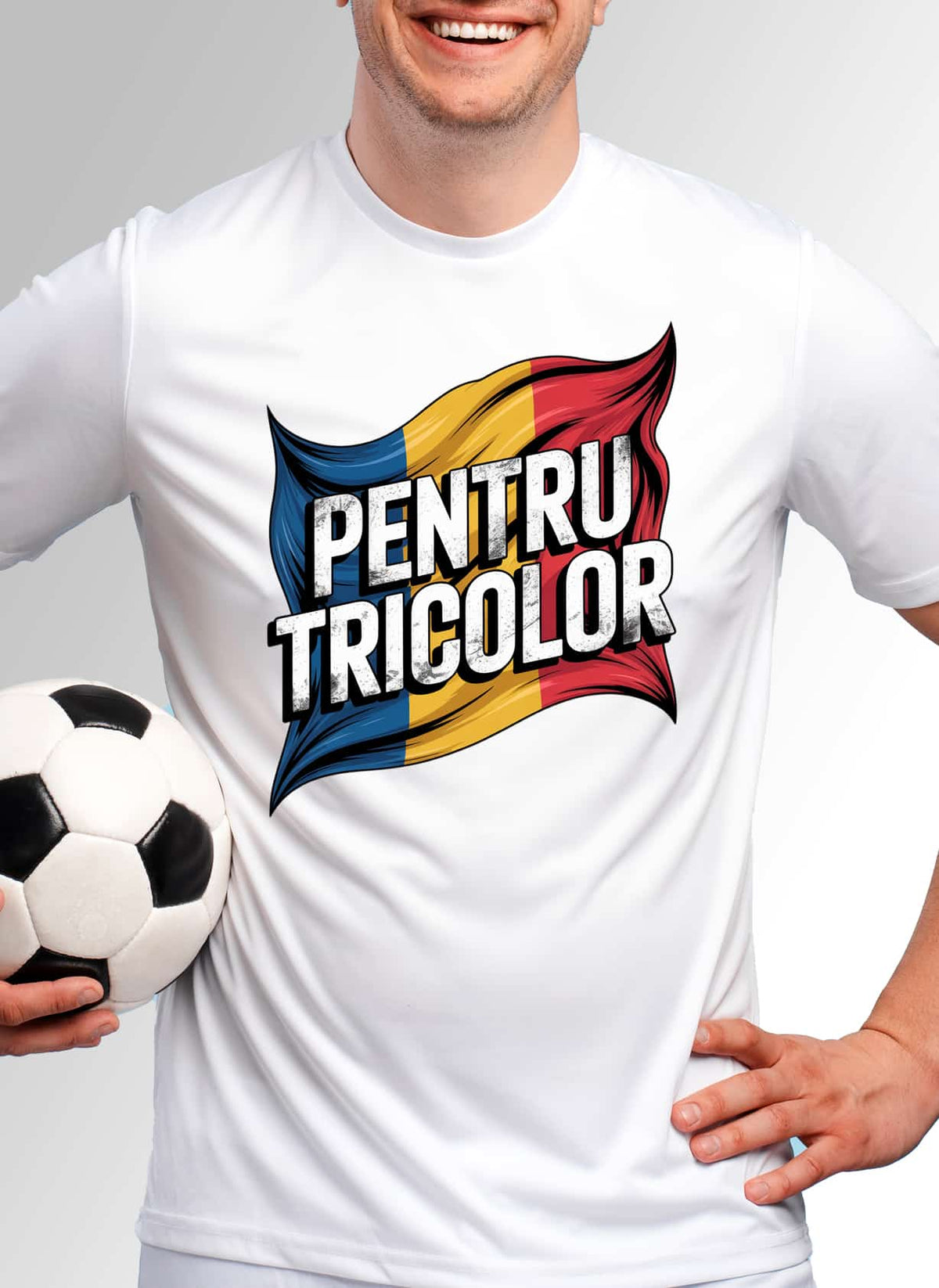 Tricou Romania Pentru Tricolor