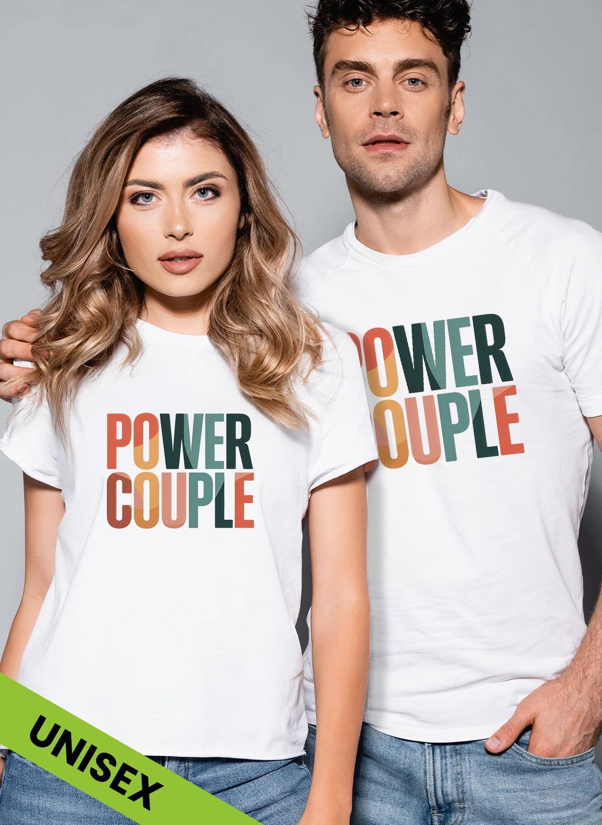 Set tricou cuplu Power Couple II