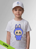 Set Tricou + Șapcă LABUBU BLUE