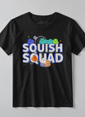 Tricou copii Squish Squad Negru 4-16 ani