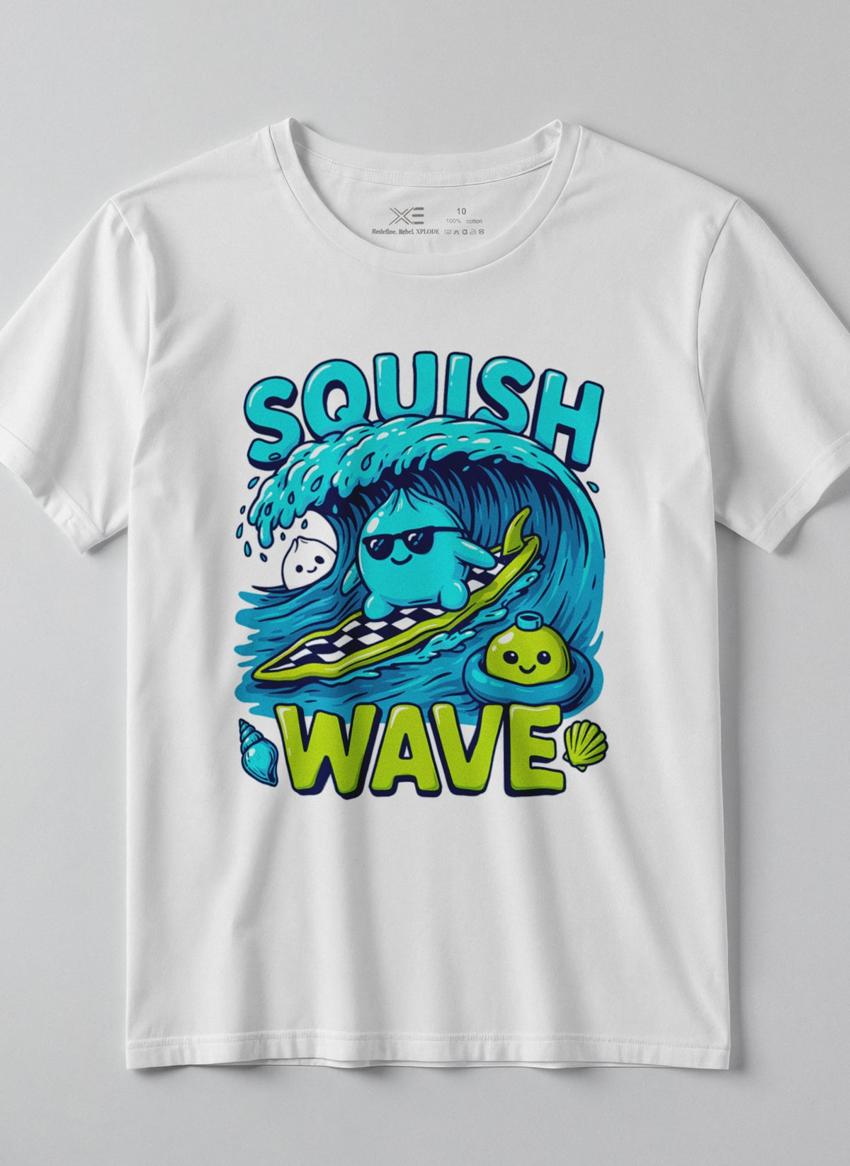 Tricou copii Squish Wave 4-16 ani