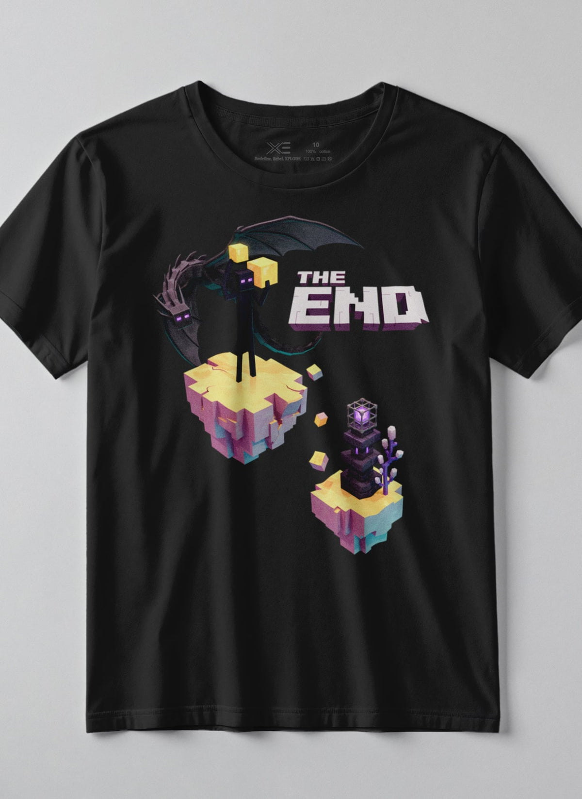 Tricou copii The end Negru 4-16 ani