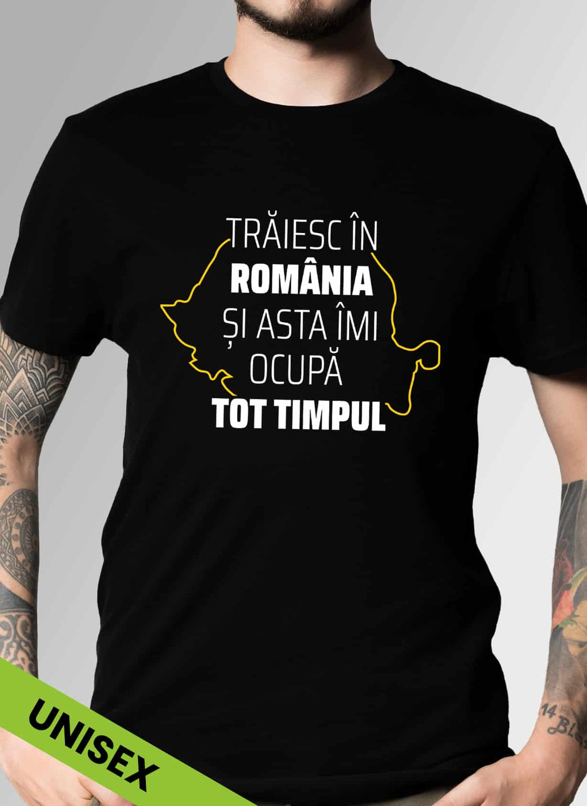 Tricou Traiesc in Romania