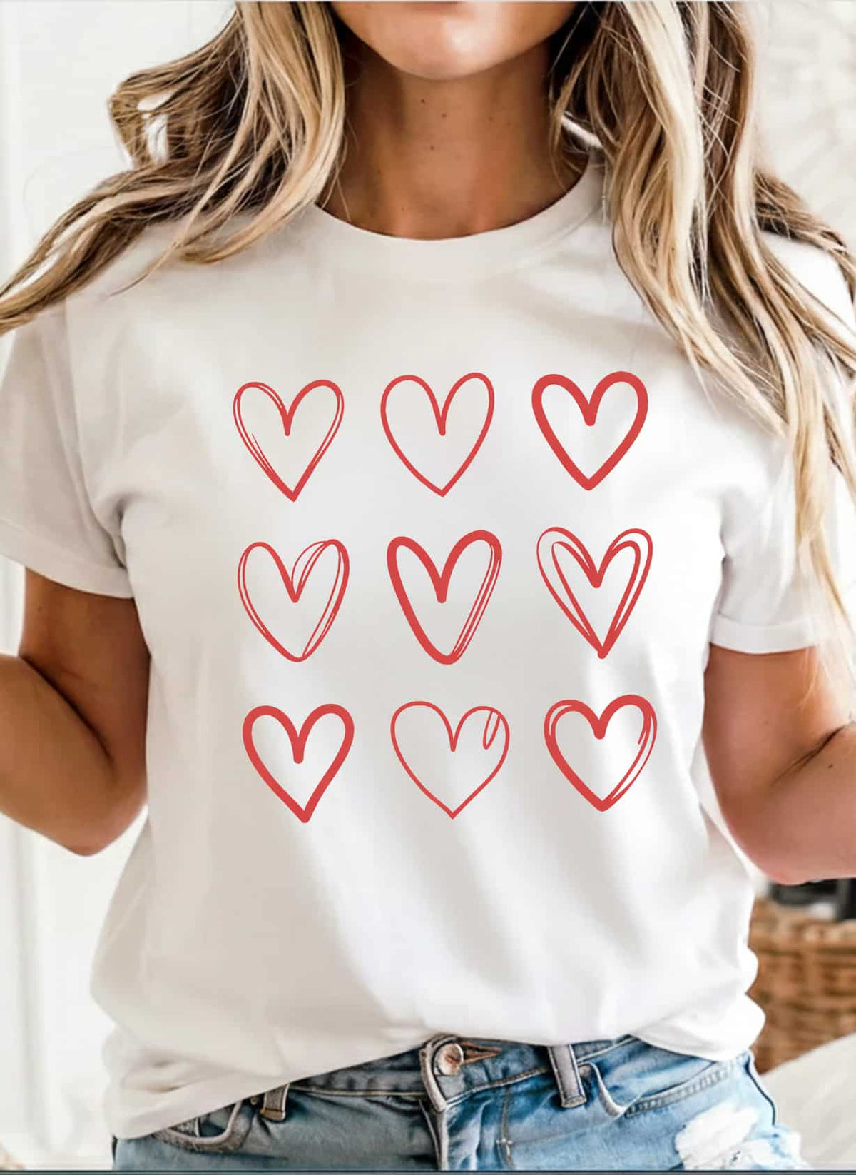 Tricou HEARTS