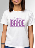 Tricou Burlacite TEAM Bride Purple