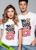 Set tricou cuplu Always Right