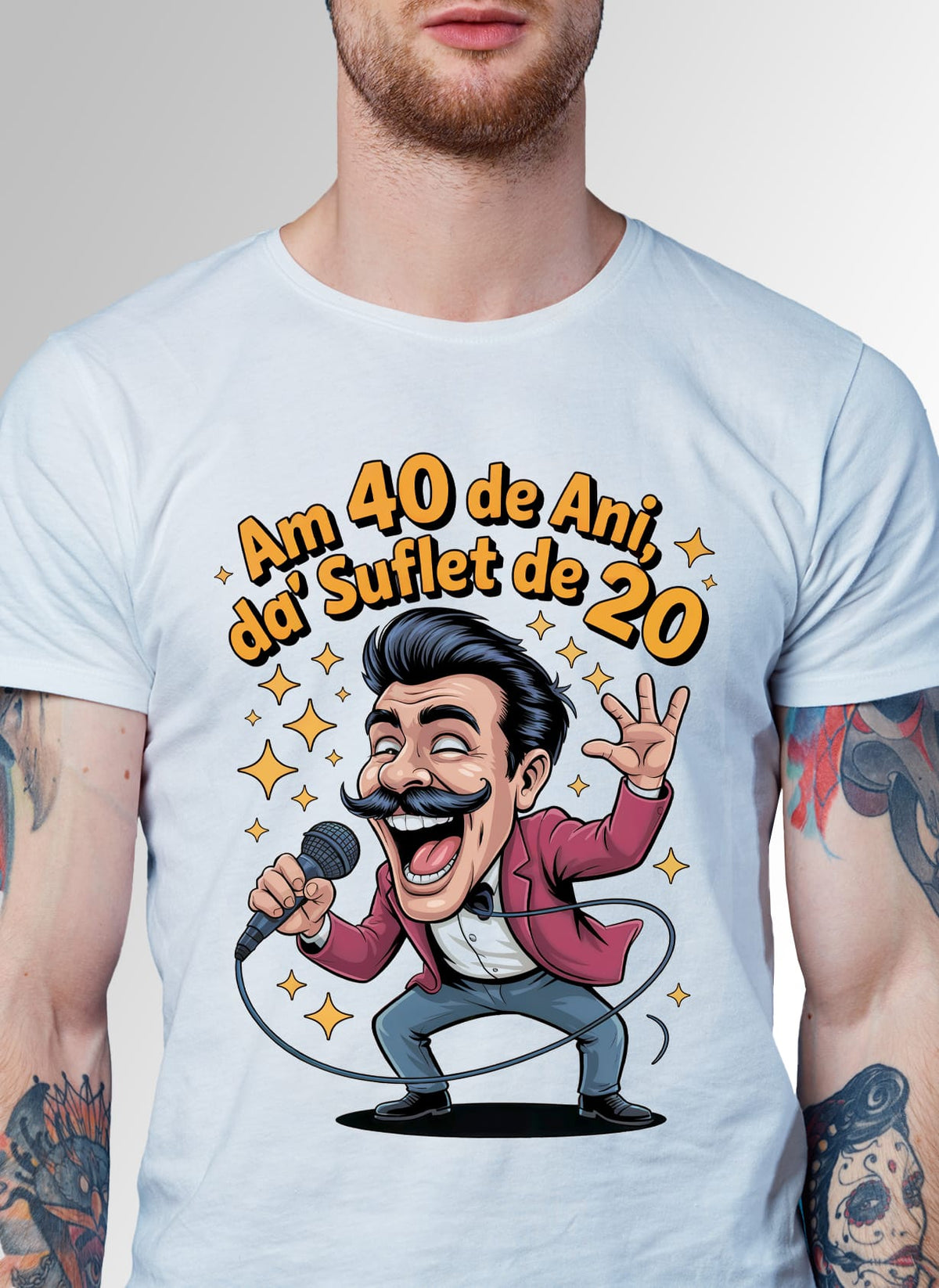 Tricou 40 cu suflet de 20