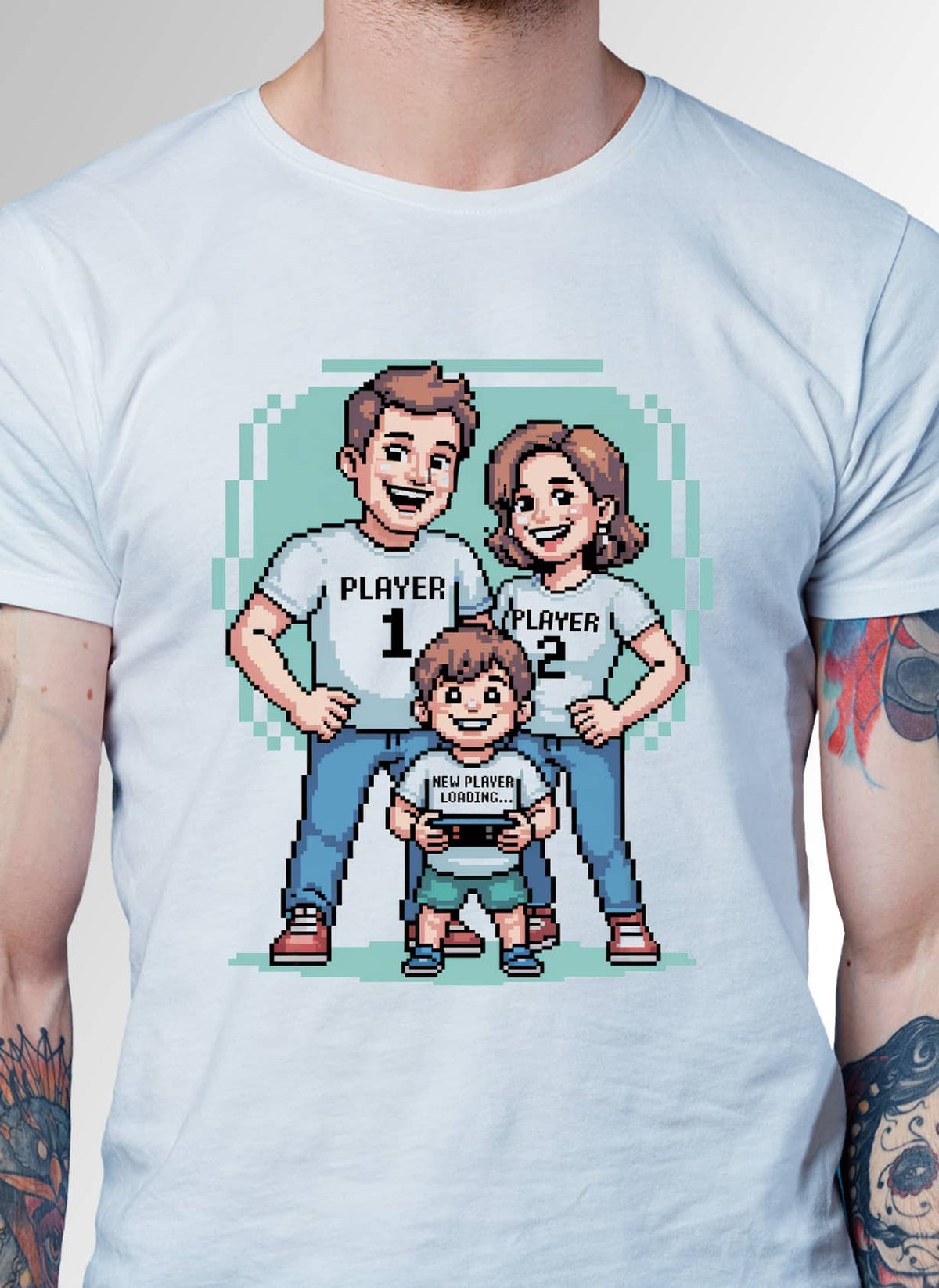 Tricou Family players