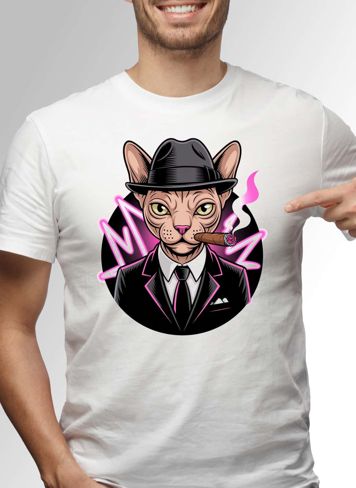 Tricou Pink Sphynx