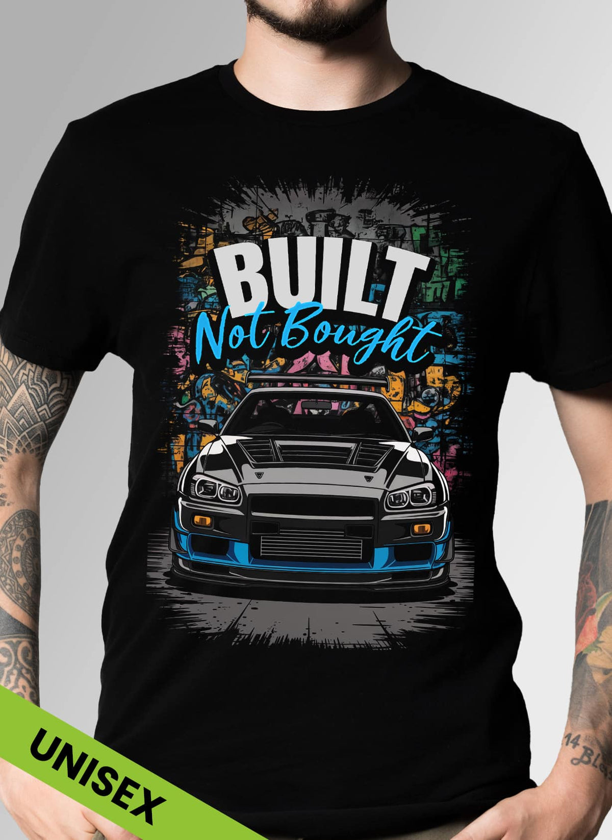 Tricou mașini Built Not Bought
