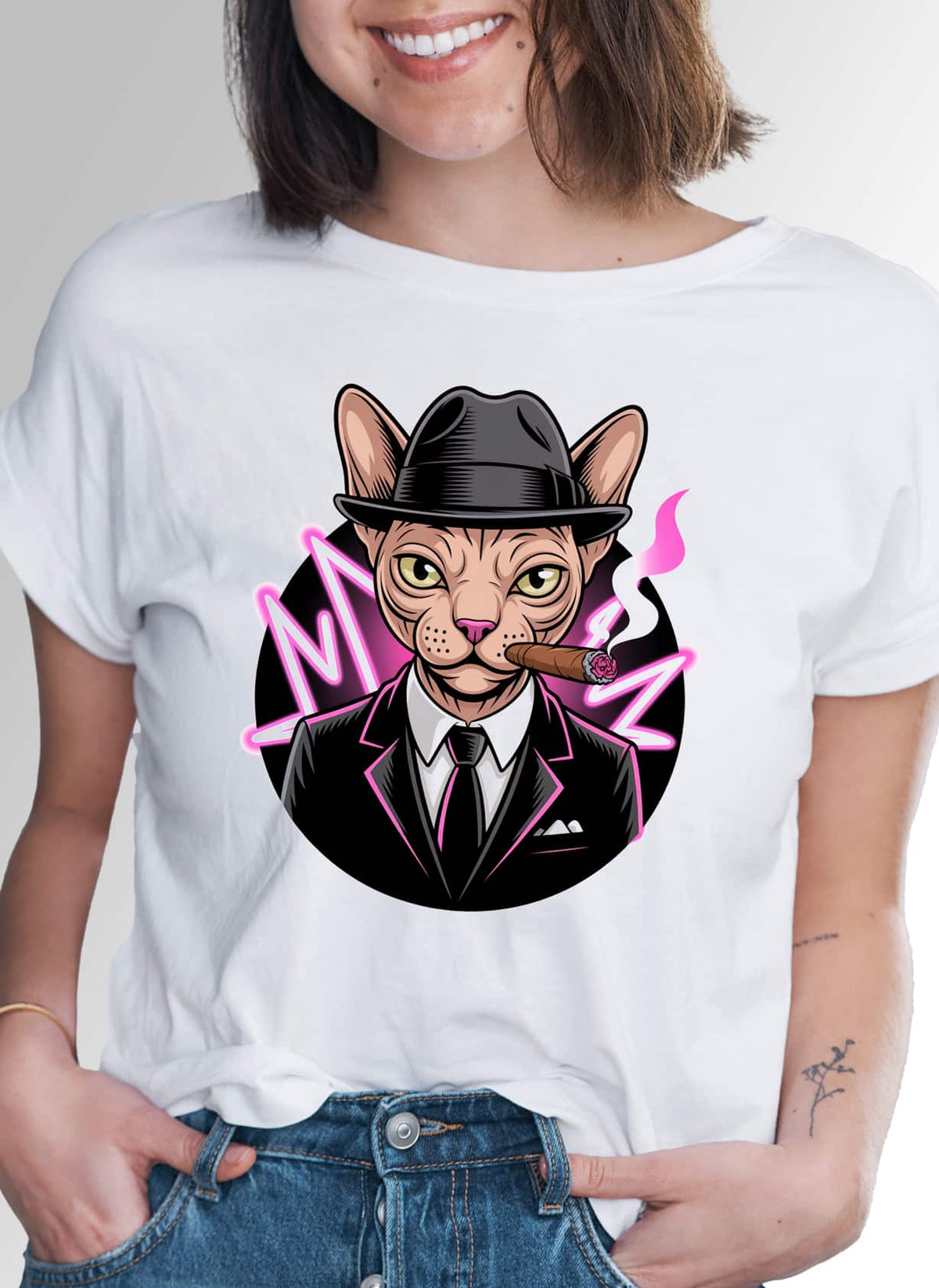 Tricou Pink Sphynx
