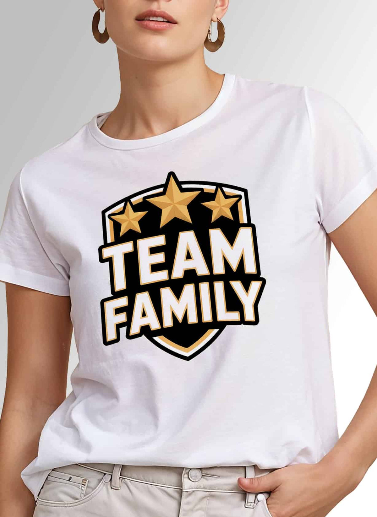 Tricou Team family