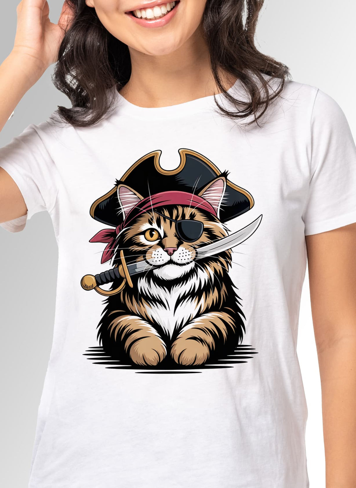 Tricou The Pirate Cat