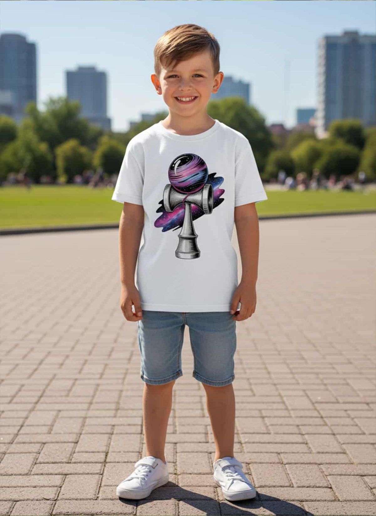 Tricou Kendama Galactică