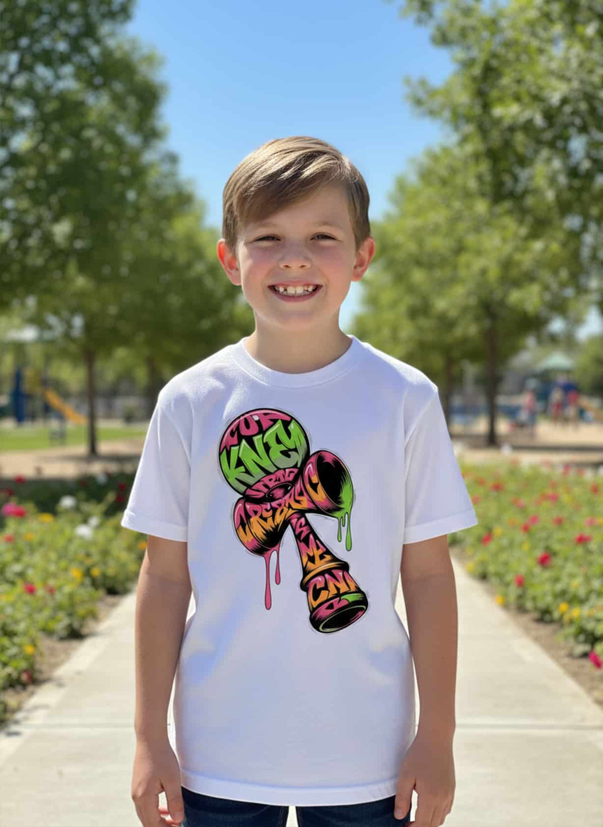 Tricou kendama Slime