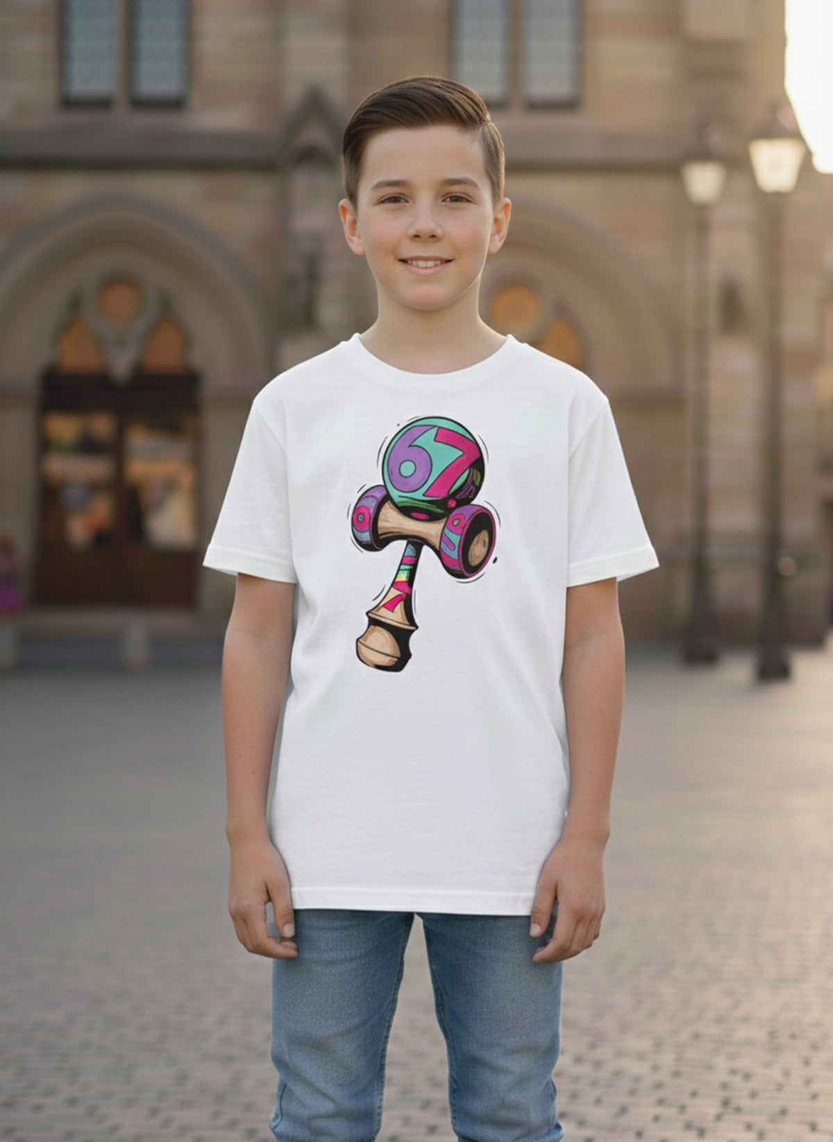 Tricou Kendama SIX-SEVEN 67 XPLODE