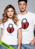 Set tricou cuplu LOCKED