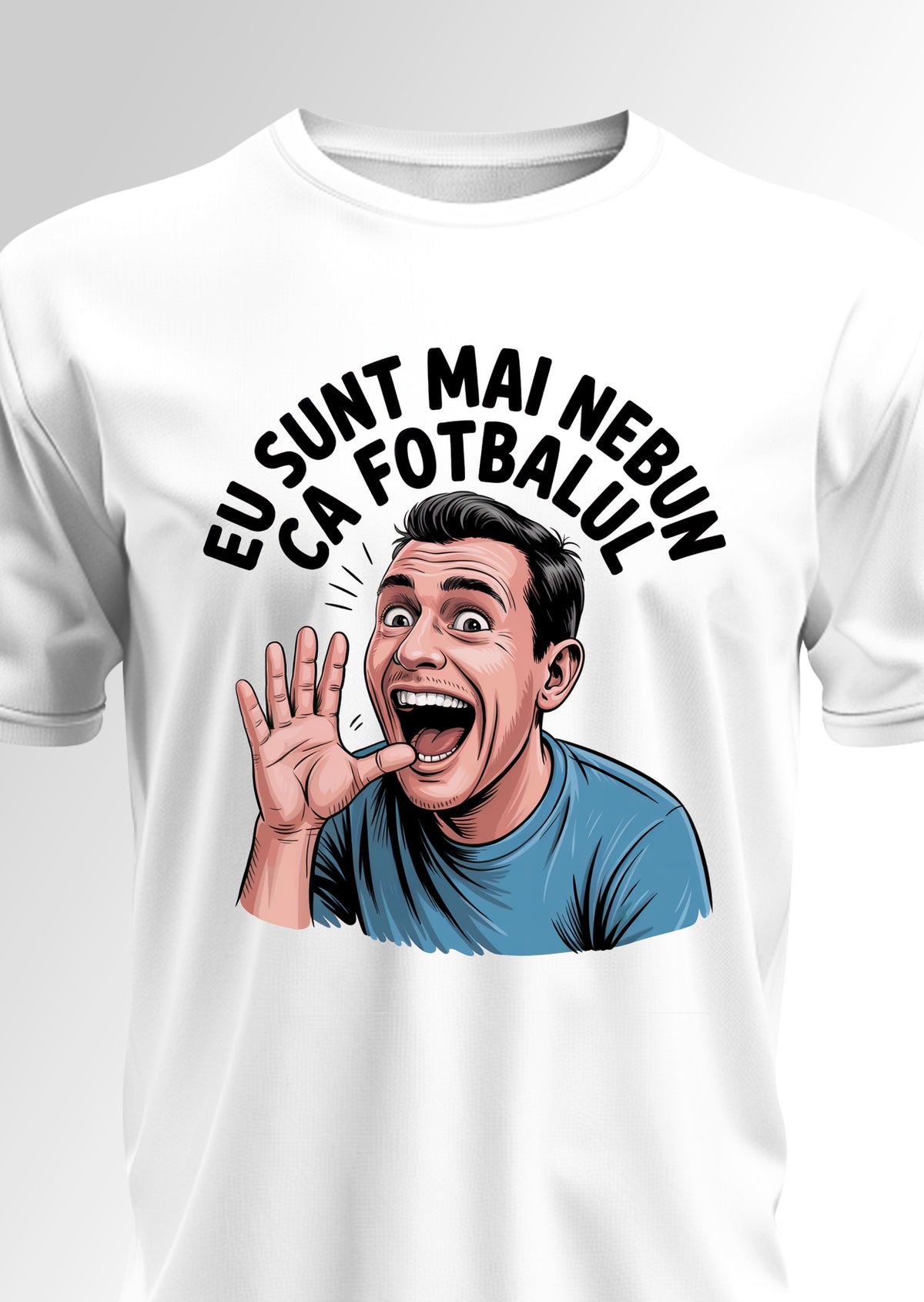 Tricou Nebun după fotbal
