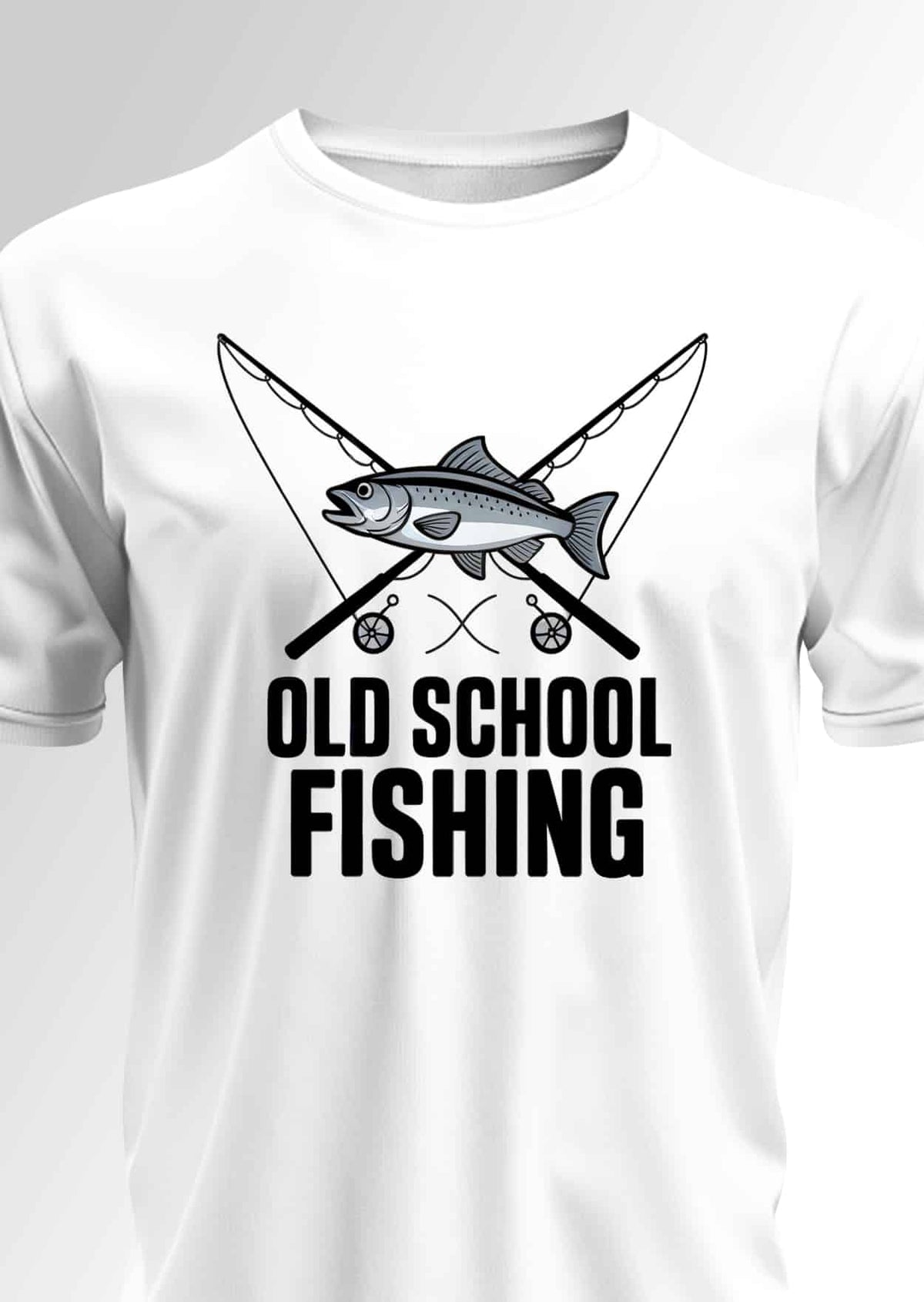 Tricou Old school fishing