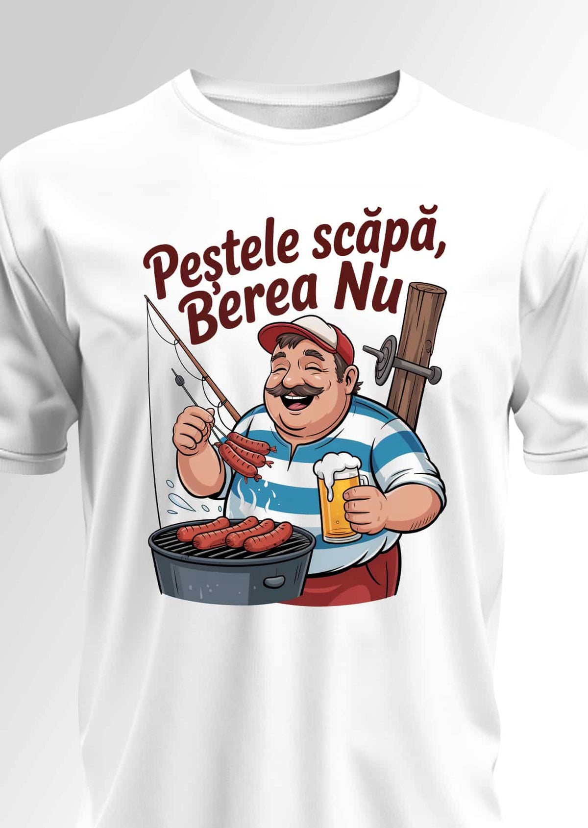 Tricou Pește sau Bere