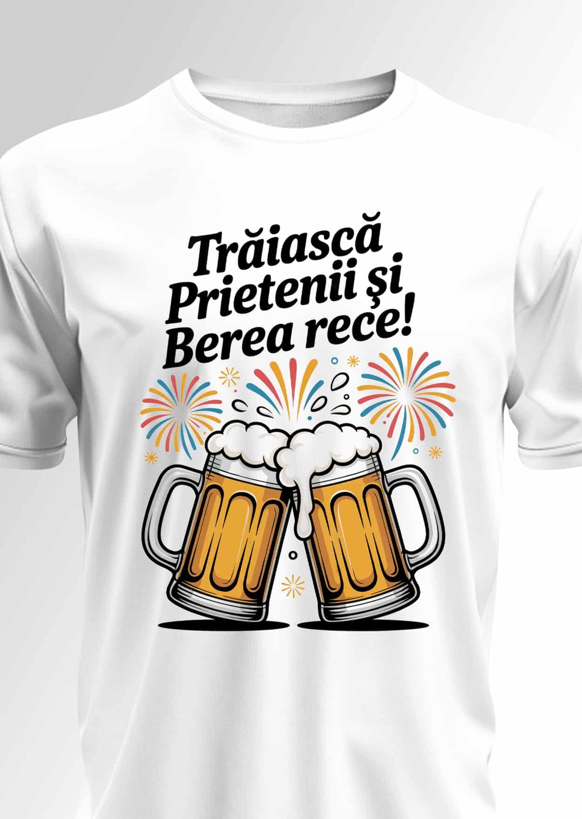 Tricou Trăiască prietenii și berea rece