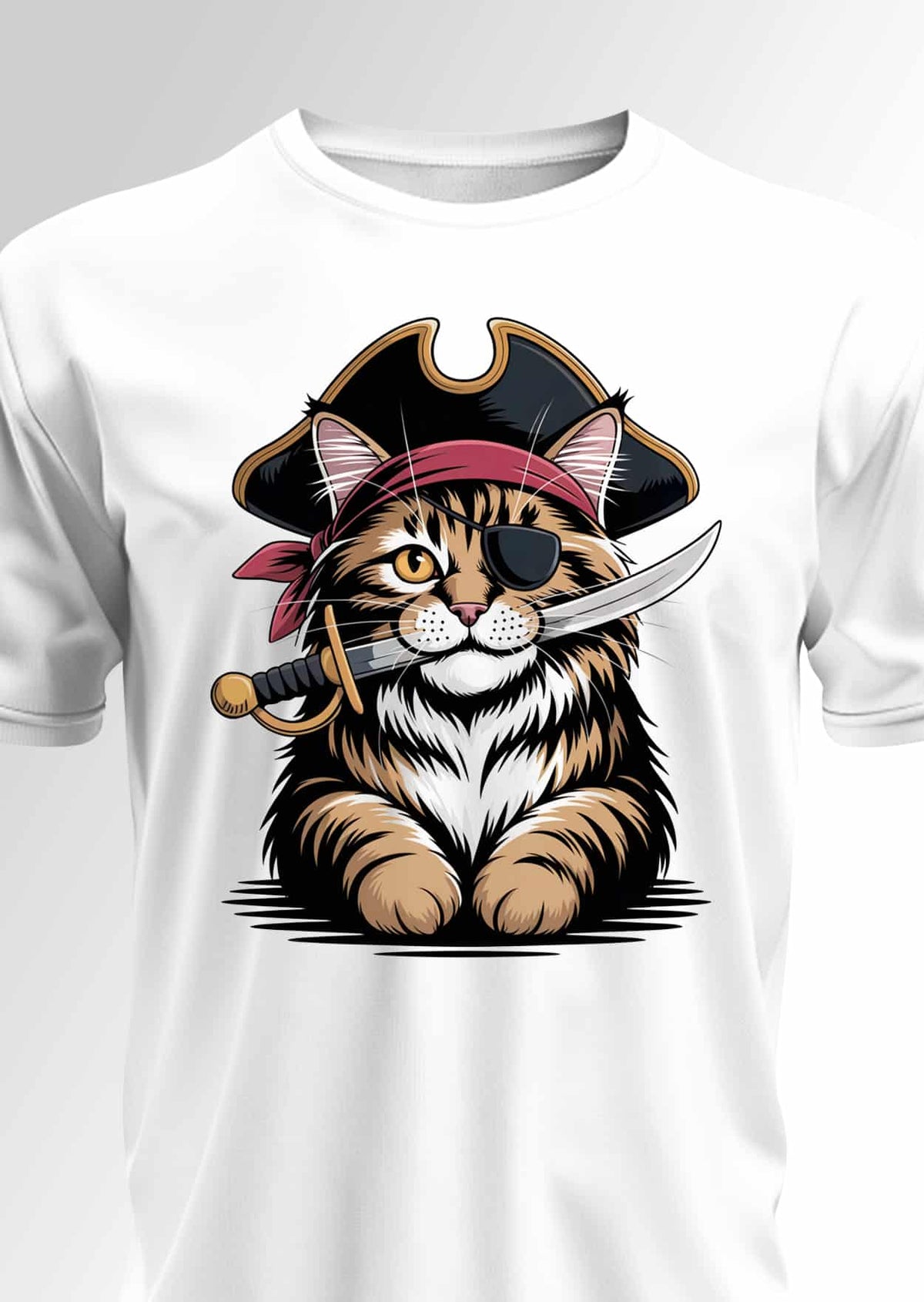 Tricou The Pirate Cat