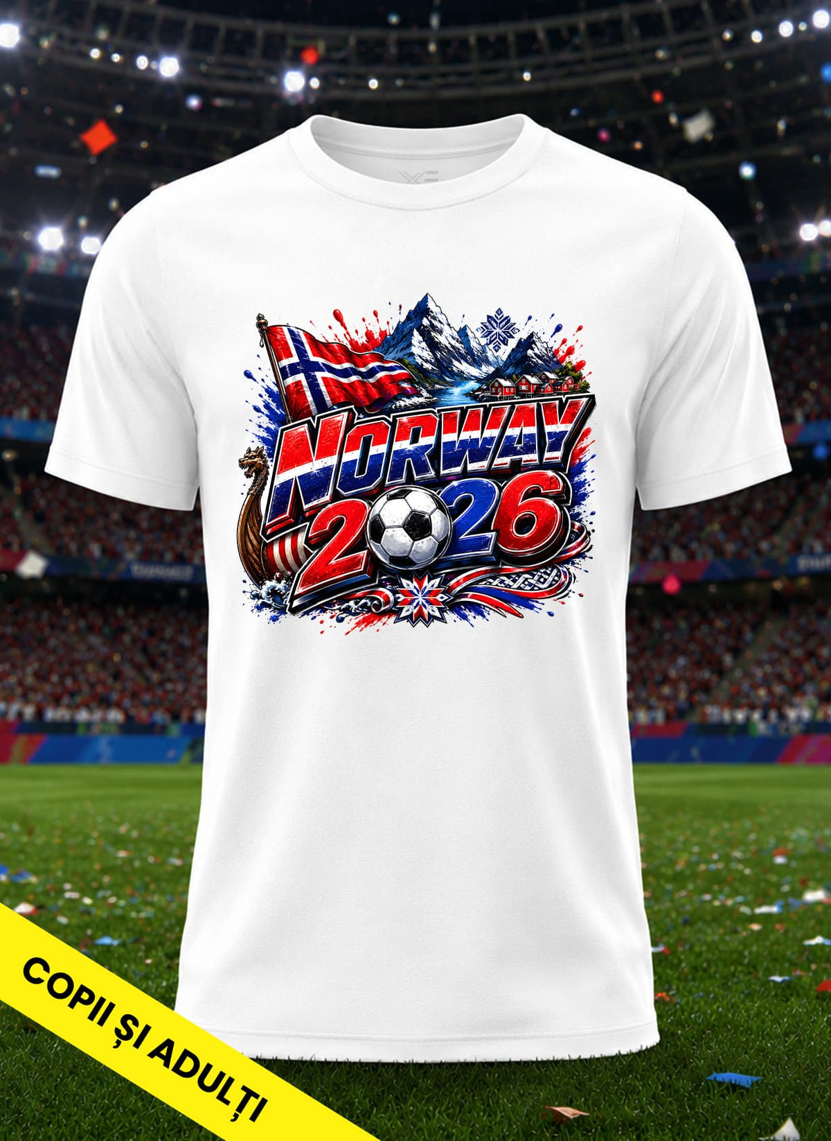 Tricou MONDIAL Norvegia