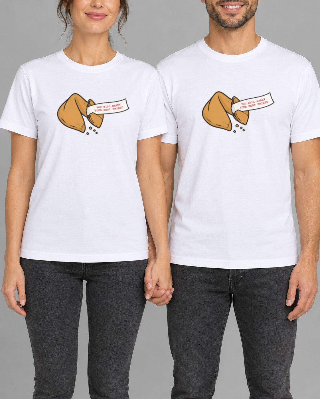 Set tricouri cuplu Fortune Cookie-1