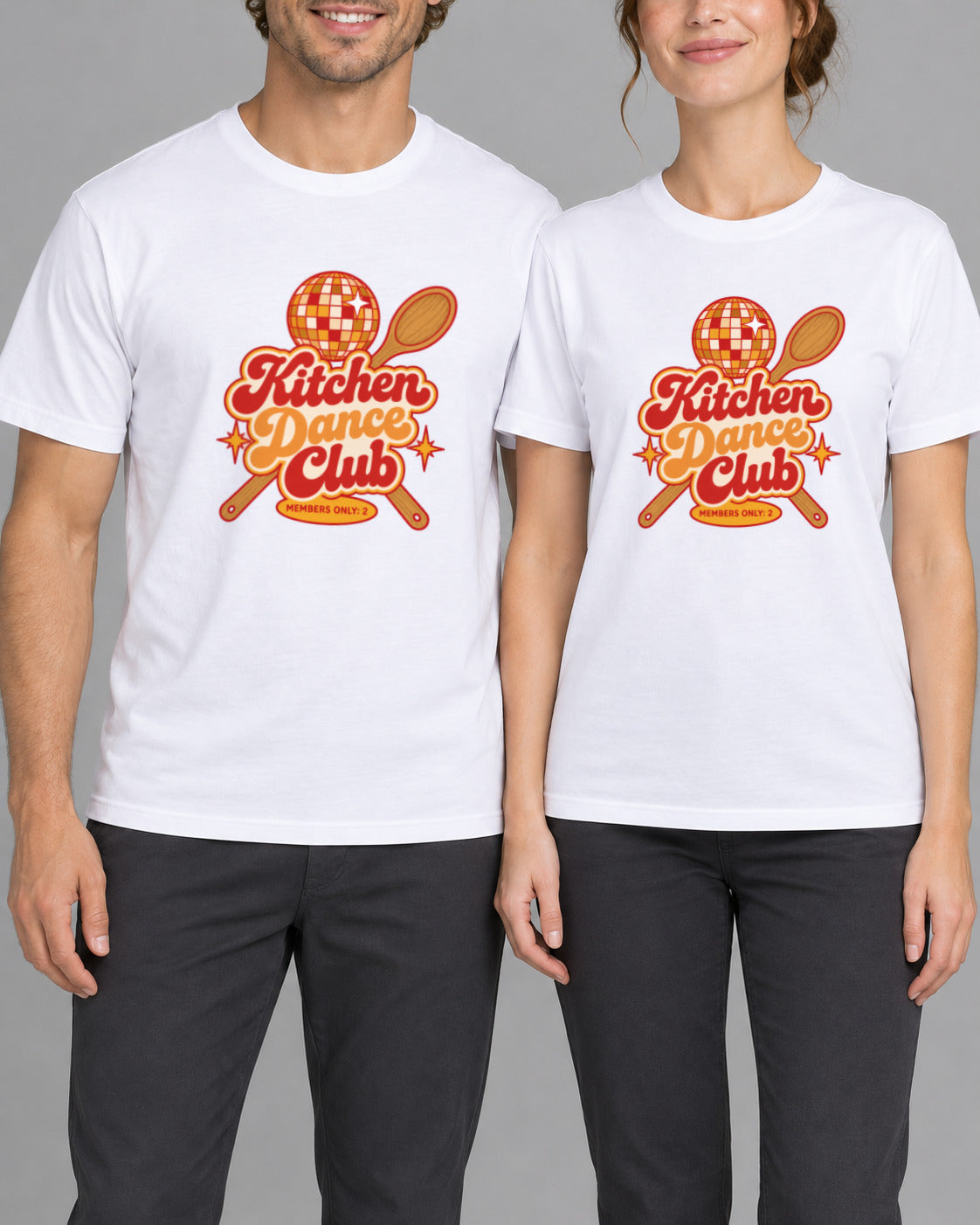 Set tricouri cuplu Kitchen Dance Club-1