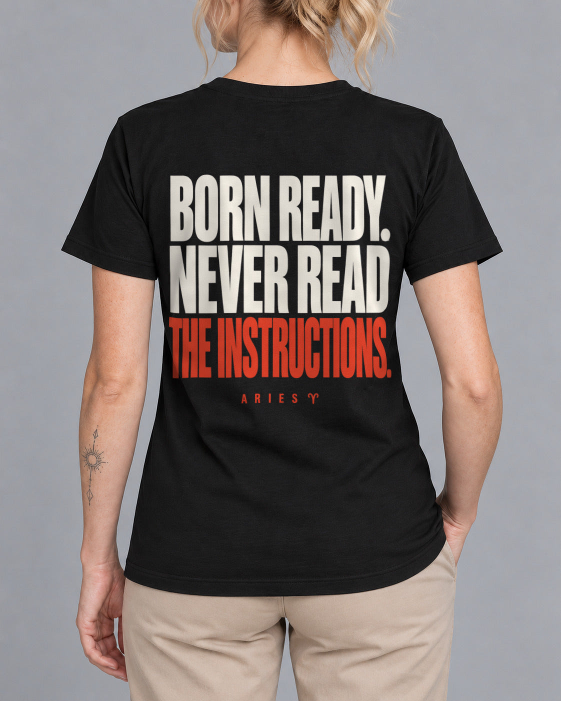 Tricou Aries Born ready