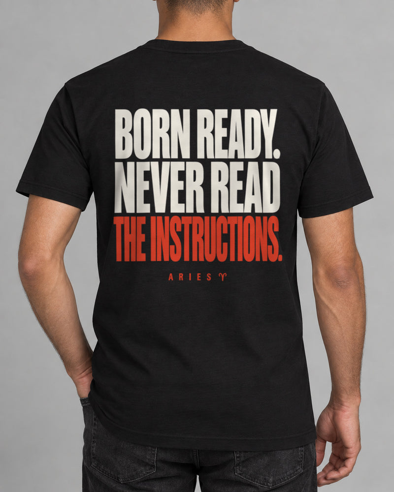 Tricou Aries Born ready-1