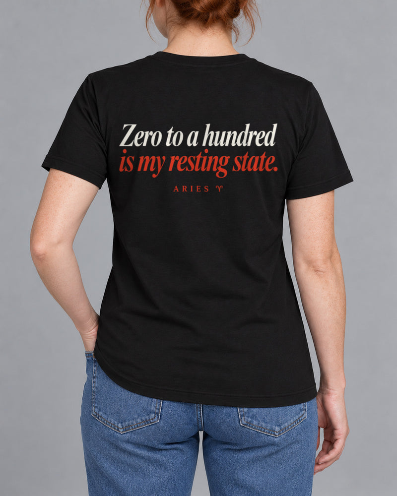 Tricou Aries Zero to hundred-2