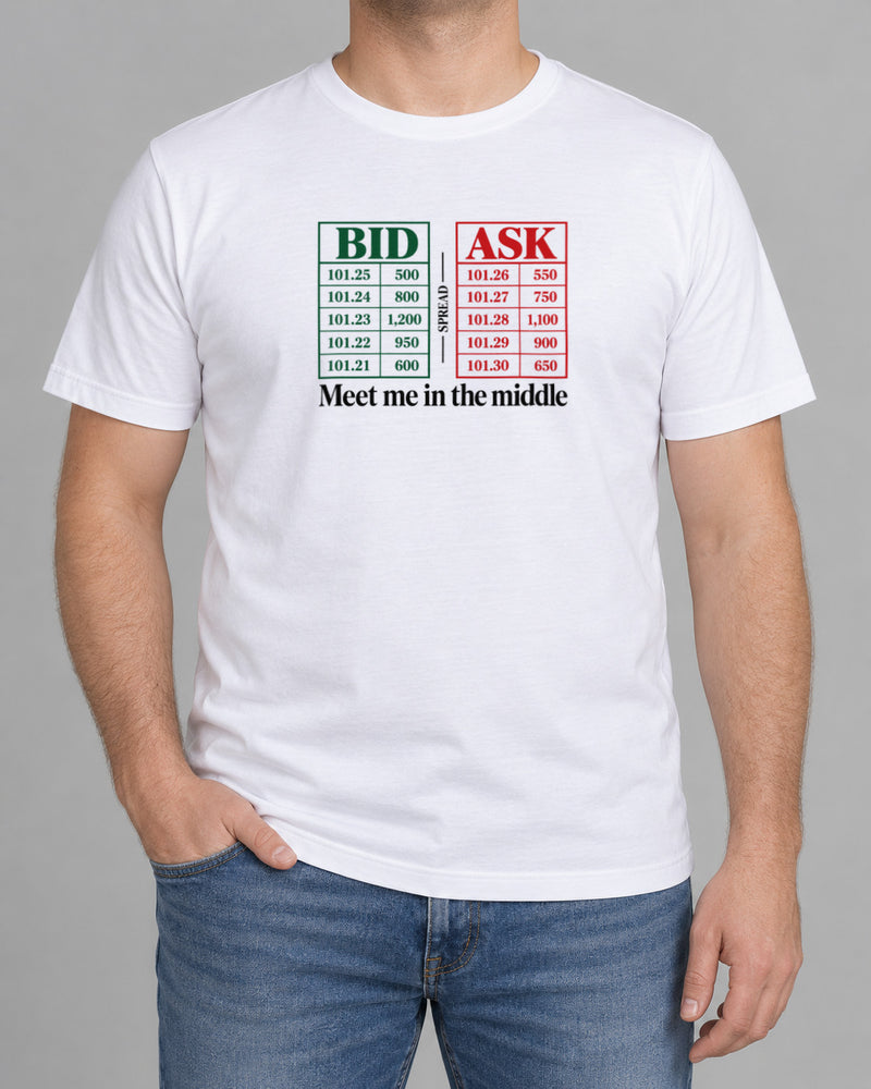 Tricou Bid Ask Meet Me In The Middle-2