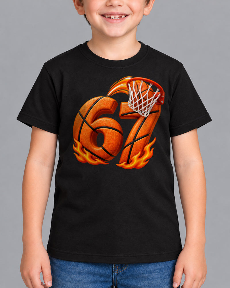 Tricou copii 67 Basketball-1