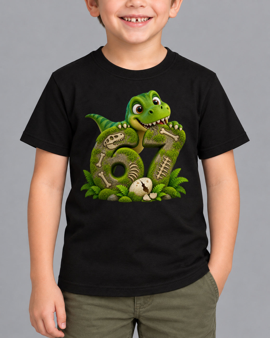 Tricou copii 67 Dinozauri-1
