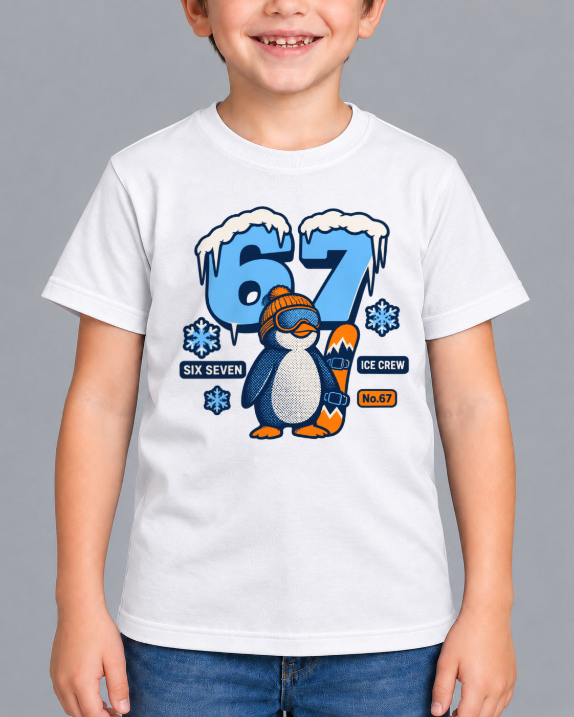 Tricou copii 67 Ice Crew