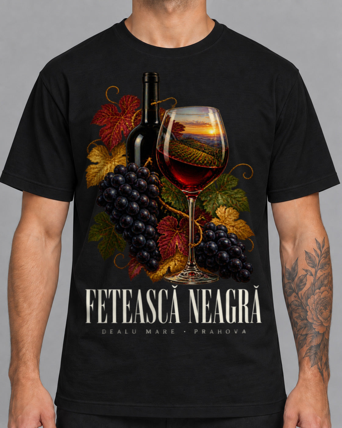 Tricou Feteasca Neagră-1