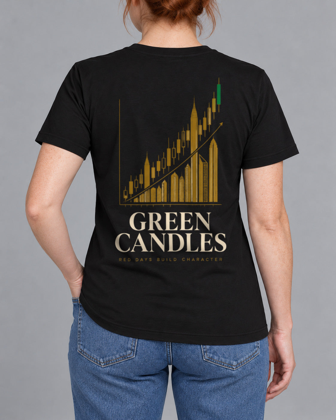 Tricou Green Candles